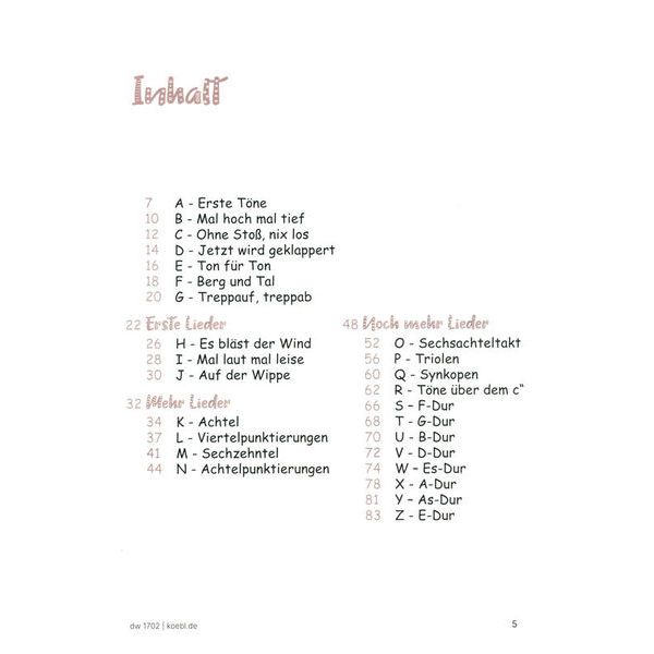 Köbl Edition Auftakt zum Trompetenspiel