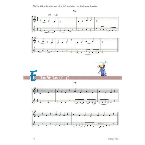 Köbl Edition Auftakt zum Trompetenspiel