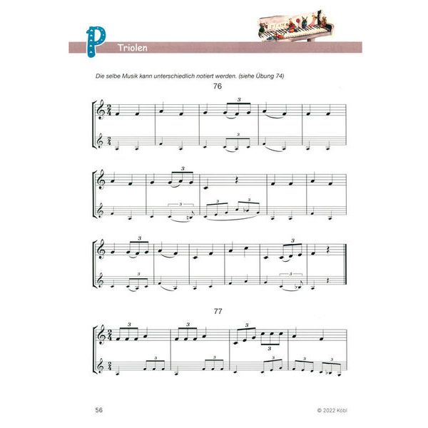 Köbl Edition Auftakt zum Trompetenspiel