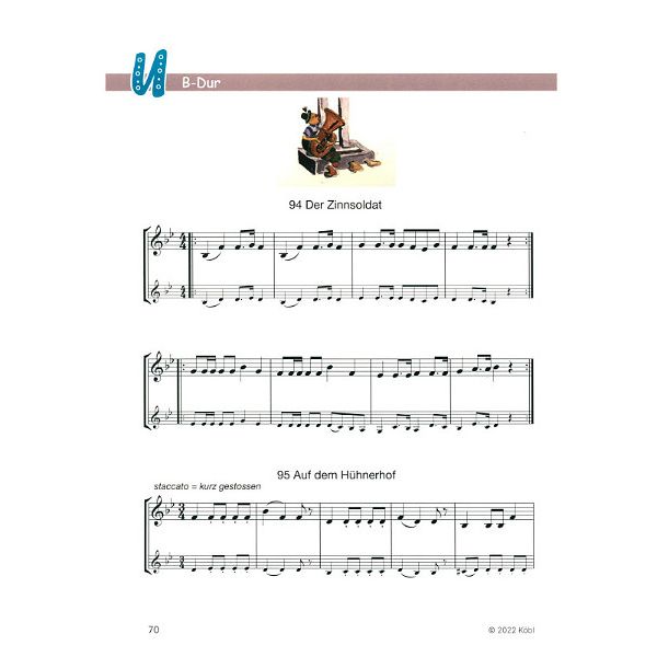 Köbl Edition Auftakt zum Trompetenspiel