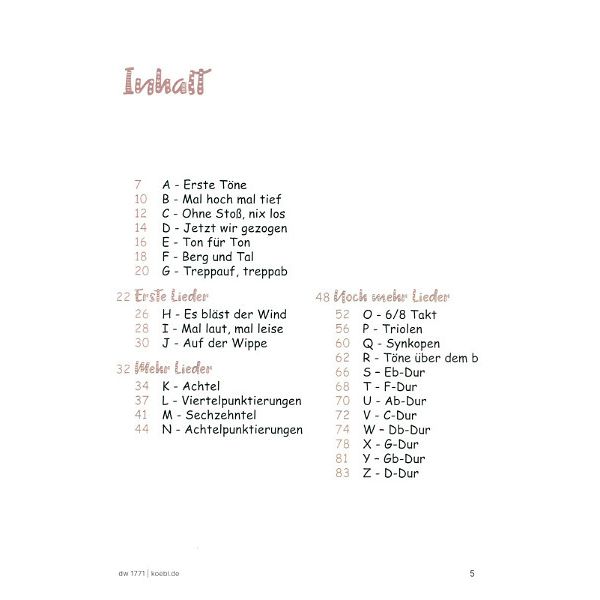 Köbl Edition Auftakt zum Posaunenspiel