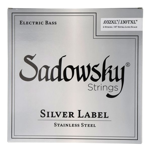 Sadowsky Silver Label Bass 6 .032 SS