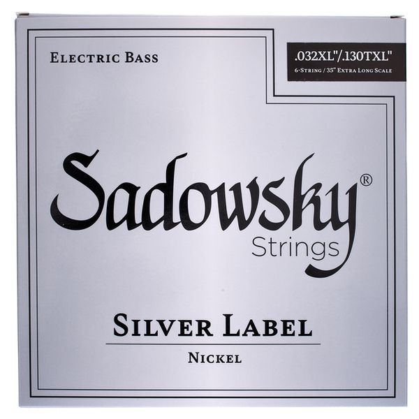 Sadowsky Silver Label Bass 6 .032 N
