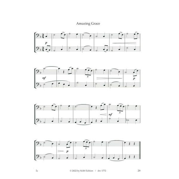 Köbl Edition 50 bekannte Melodien Posaune