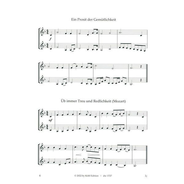 Köbl Edition 50 bekannte Melodien Waldhorn