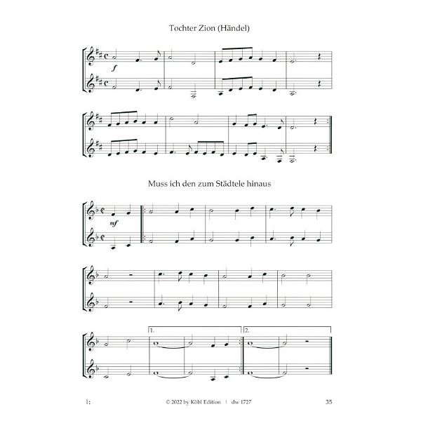 Köbl Edition 50 bekannte Melodien Waldhorn