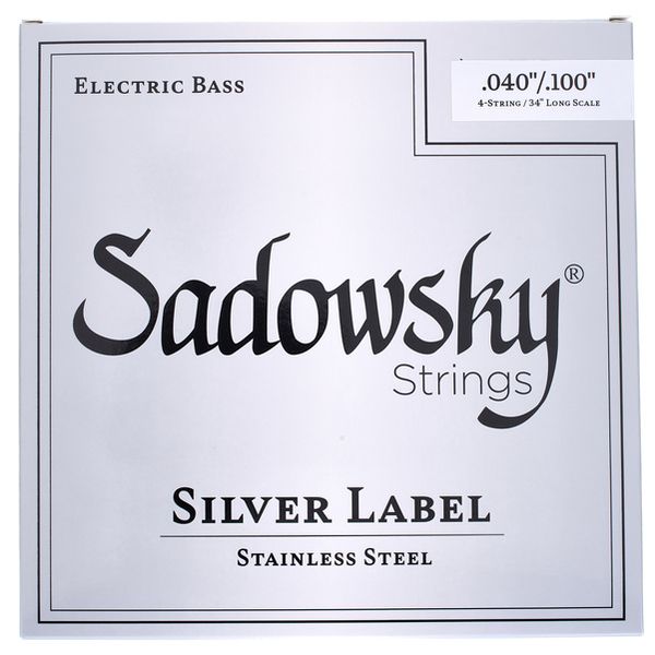 Sadowsky Silver Label Bass 4 .040 SS LS