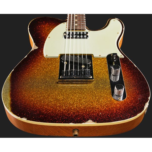 Fender Custom Tele 3TSB Sparkle Relic