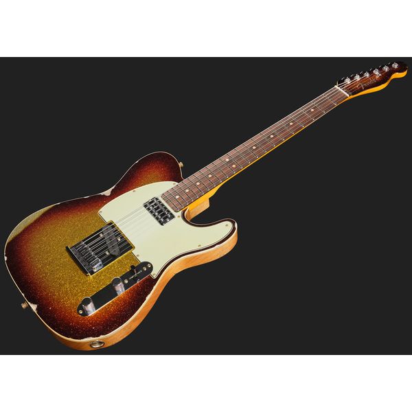 Fender Custom Tele 3TSB Sparkle Relic