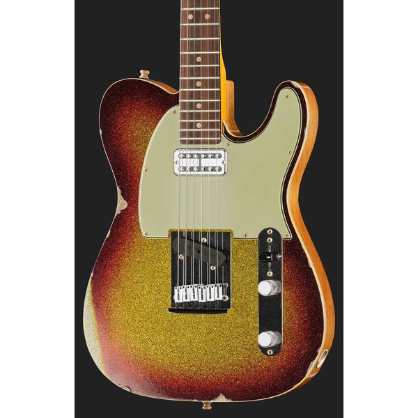 Fender Custom Tele 3TSB Sparkle Relic