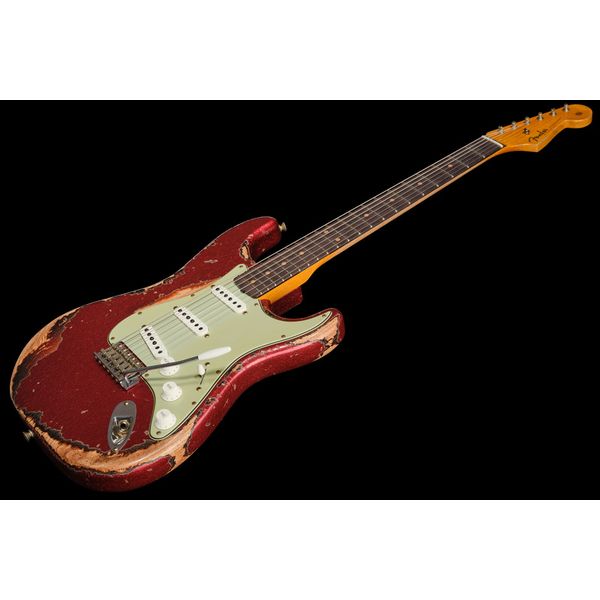 Fender 61 Strat SHR Red Sparkle 3TSB