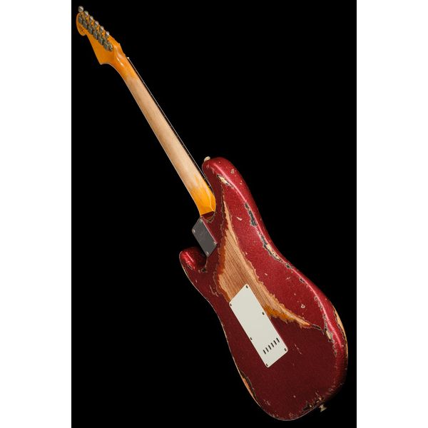 Fender 61 Strat SHR Red Sparkle 3TSB