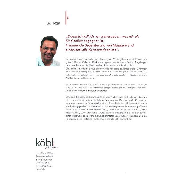 Köbl Edition Etüdenspaß Trompete 1