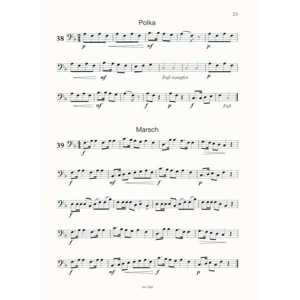 Köbl Edition Etüdenspaß Posaune 1