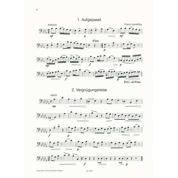 Köbl Edition Etüdenspaß Posaune 2