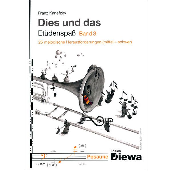 Köbl Edition Etüdenspaß Posaune 3