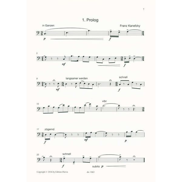 Köbl Edition Etüdenspaß Posaune 3