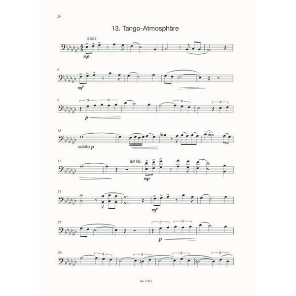 Köbl Edition Etüdenspaß Posaune 3