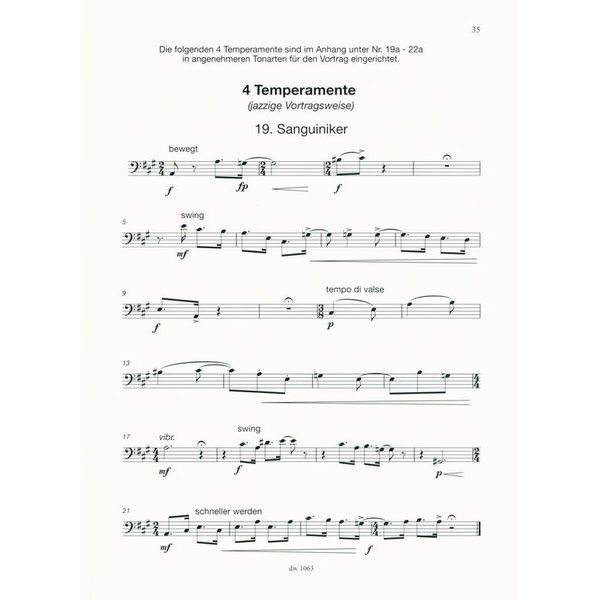 Köbl Edition Etüdenspaß Posaune 3