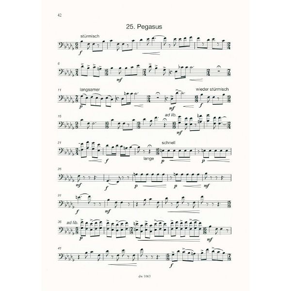 Köbl Edition Etüdenspaß Posaune 3