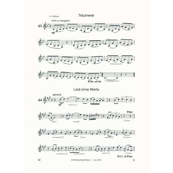 Köbl Edition Etüdenspaß Horn 2