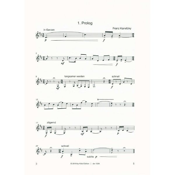 Köbl Edition Etüdenspaß Horn 3