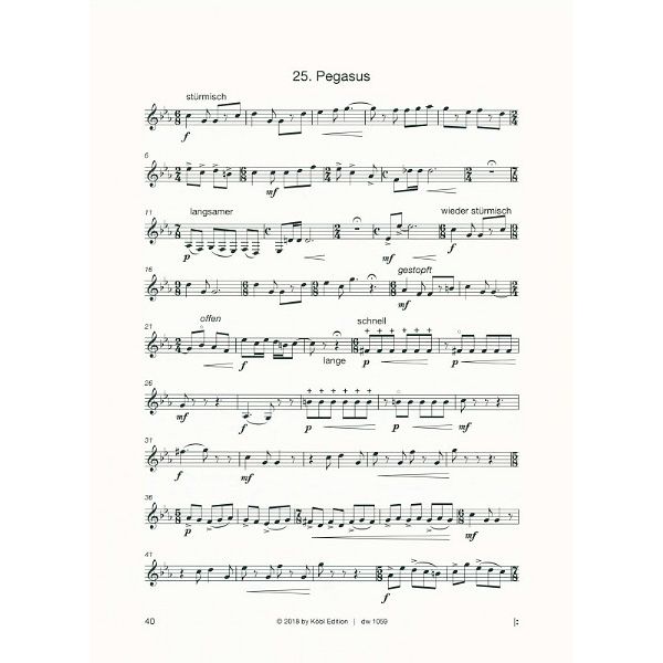 Köbl Edition Etüdenspaß Horn 3