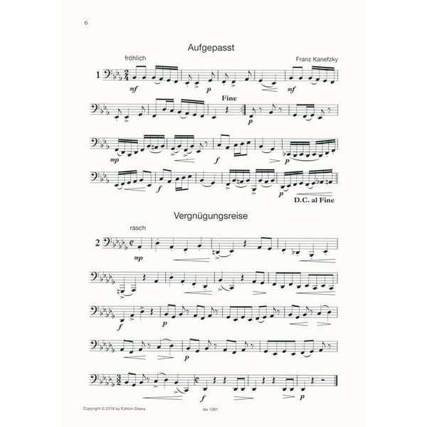 Köbl Edition Etüdenspaß Tuba B 2