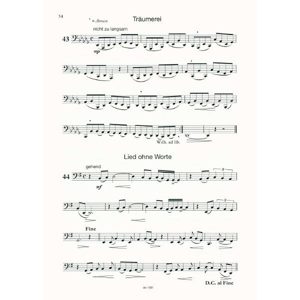 Köbl Edition Etüdenspaß Tuba B 2