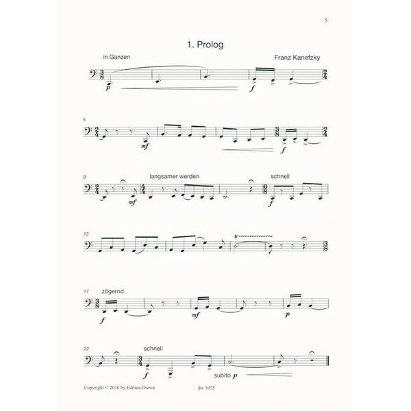 Köbl Edition Etüdenspaß Tuba F 3