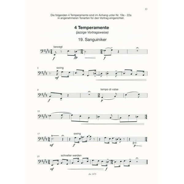 Köbl Edition Etüdenspaß Tuba F 3