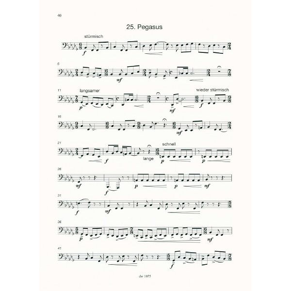 Köbl Edition Etüdenspaß Tuba F 3