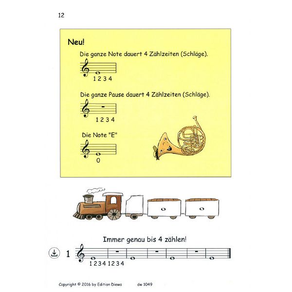 Köbl Edition Manni lernt Horn F-Horn 1