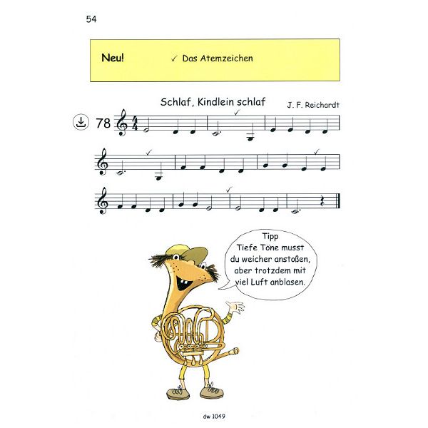 Köbl Edition Manni lernt Horn F-Horn 1