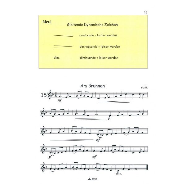 Köbl Edition Manni lernt Horn 2