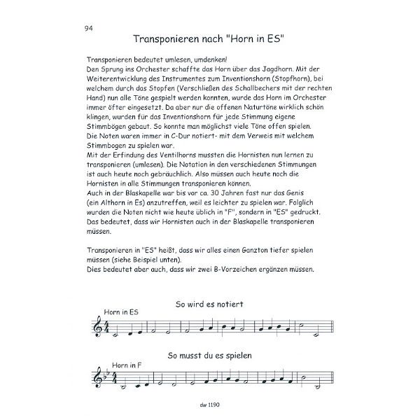 Köbl Edition Manni lernt Horn 2