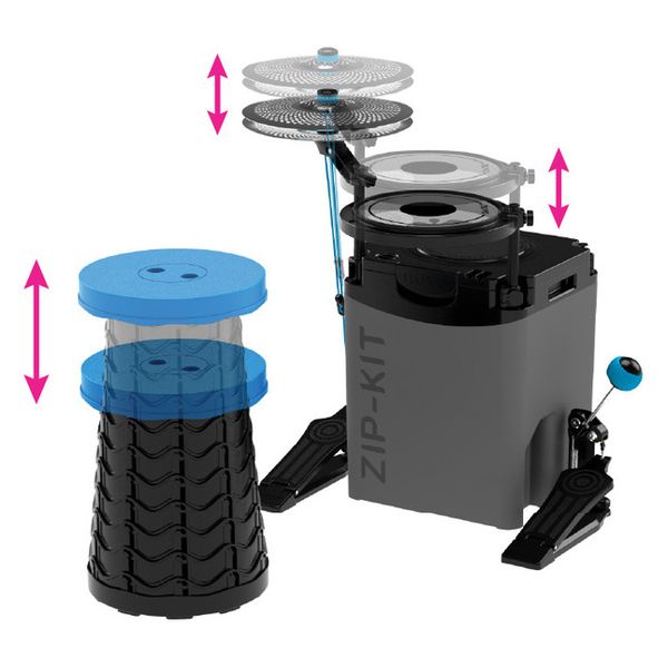 Nuvo Zip-Kit Essential Drum Kit