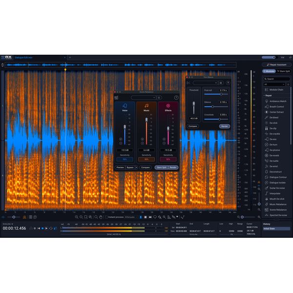 iZotope RX 12 Adv UP RX 1-9 Adv