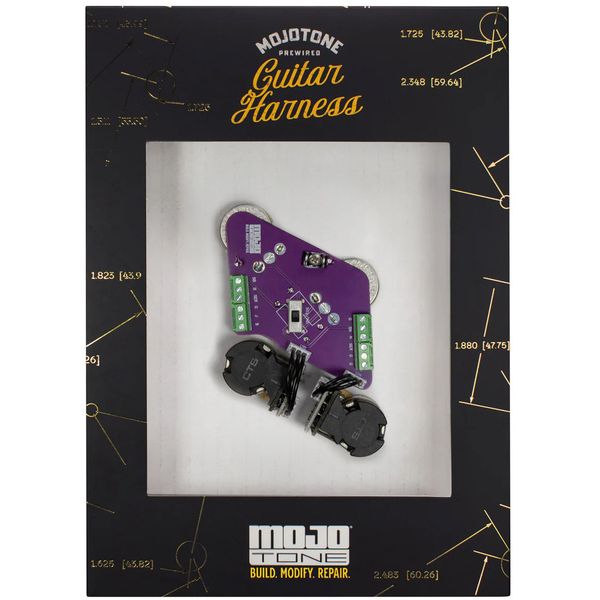 Mojotone SC SS Solderl. Convert.Harness