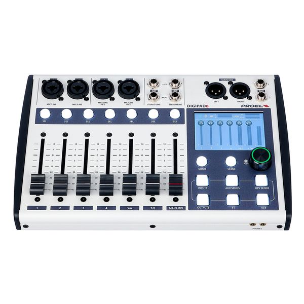 Proel Digipad 8 Case Bundle