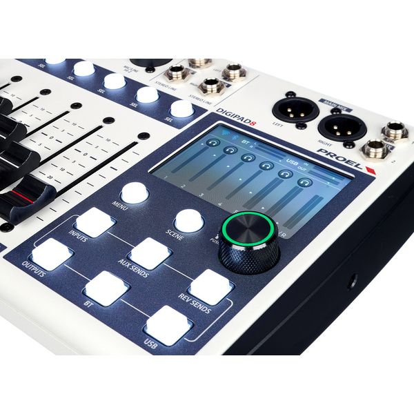 Proel Digipad 8 Case Bundle