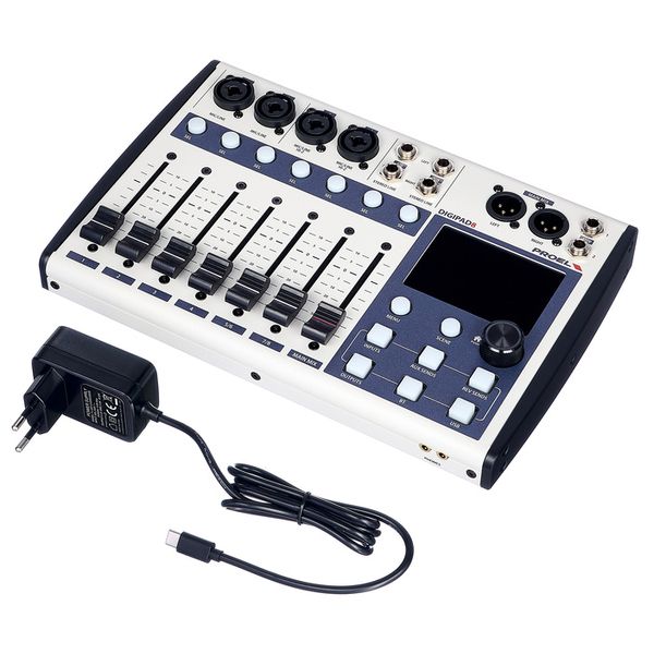 Proel Digipad 8 Case Bundle