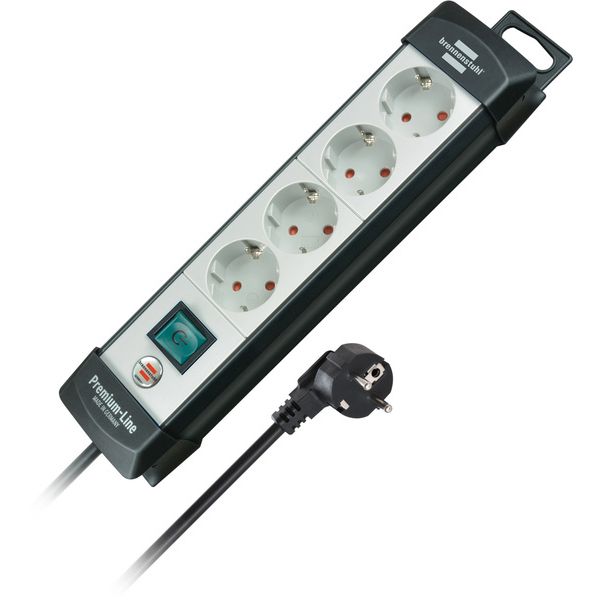 Brennenstuhl Premium Line 4-Way 1,8m GR