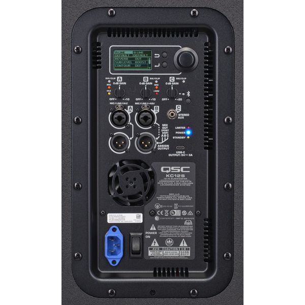 QSC KC 12 BK Stereo Bundle