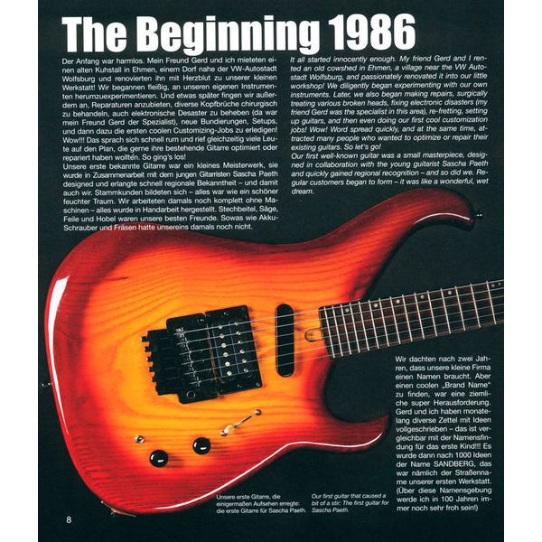 Sandberg The Face of Bass