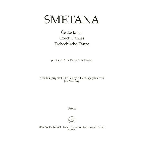 Bärenreiter Smetana Tschechische Tänze
