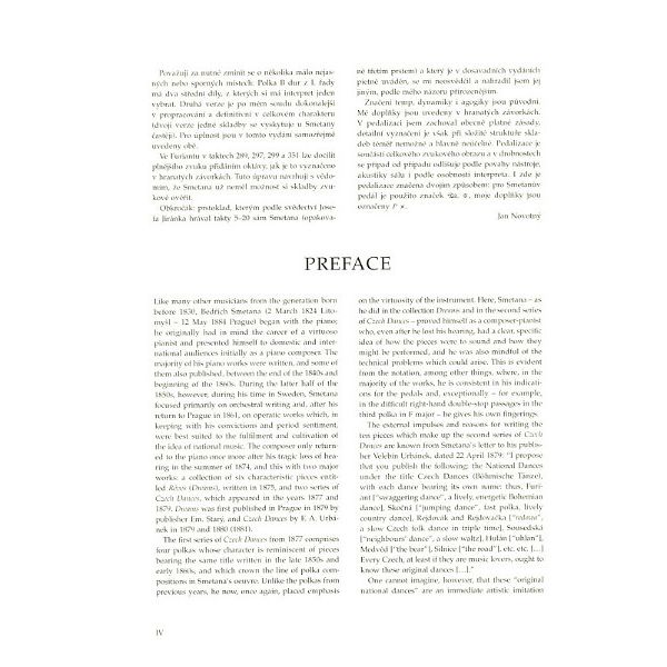 Bärenreiter Smetana Tschechische Tänze