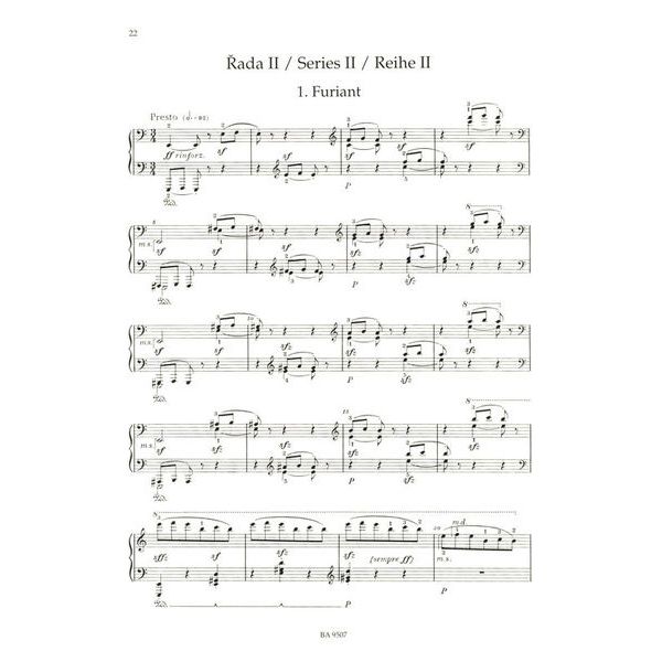 Bärenreiter Smetana Tschechische Tänze