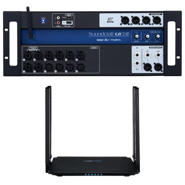 Soundcraft Ui16 WiFi Bundle