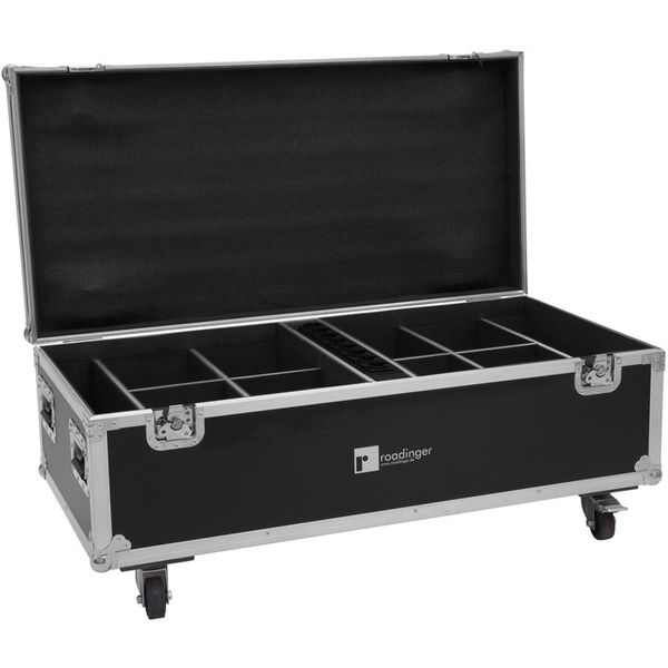 Roadinger Flightcase 8x AKKU IP PAR 7